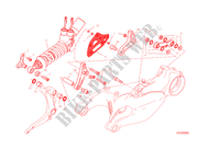 SUSPENSION TRASERA para Ducati 1199 Panigale R 2014