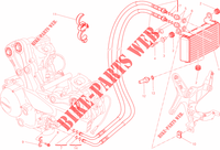 RADIADOR DE ACEITE para Ducati Multistrada 1200 S Pikes Peak 2013