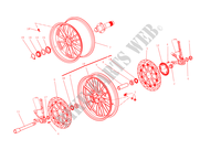 RUEDAS para Ducati Diavel 1200 2015