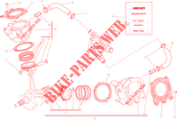 CILINDROS   PISTONES para Ducati Diavel 1200 2014