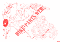 EVAPORATIVE EMISSION SYSTEM (EVAP) para Ducati Diavel 1200 Strada 2014
