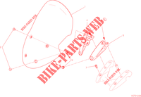 PARABRISAS para Ducati Diavel 1200 Strada 2014