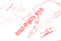 CABALLETTE para Ducati Hypermotard 2015