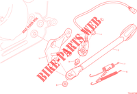 CABALLETTE para Ducati Hypermotard SP 2015