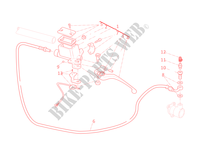 BOMBA MANDO EMBRAGUE para Ducati Hypermotard 796 2012