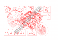 CONJUNTO DE CABLES para Ducati Monster 1200  2016