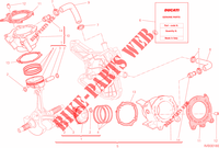 CILINDROS   PISTONES para Ducati Multistrada 1200 S GT 2014