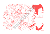 SEMI CARROCERIA / GUARDABARROS DELANTERO para Ducati Monster 1200 2015