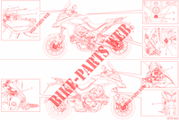 ETIQUETA para Ducati Multistrada 1260 S ABS 2019