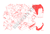 SEMI CARROCERIA / GUARDABARROS DELANTERO para Ducati Monster 1200 S 2015
