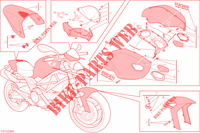KIT ART para Ducati Monster 696 ABS 2014