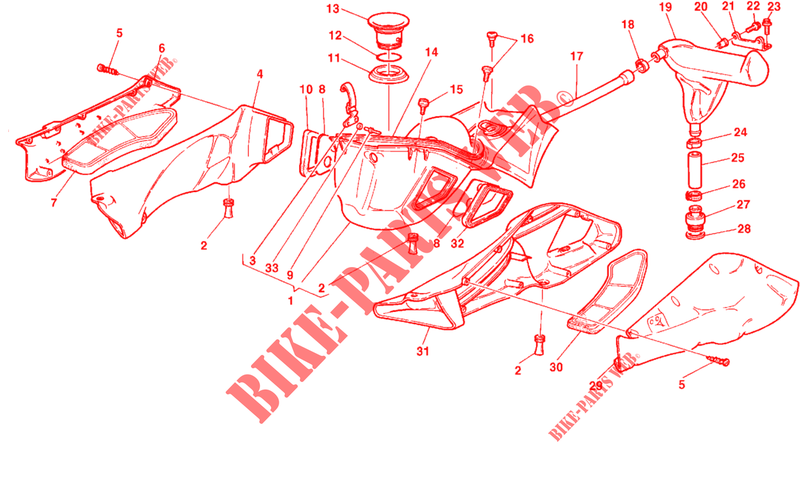 ADMISION para Ducati 748 1999