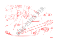 CABALLETE LATERAL para Ducati Monster 1200 S 2014