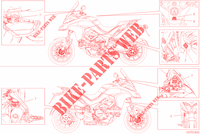 ETIQUETA para Ducati Multistrada 1260 ABS 2020