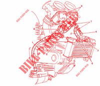 CALENTADOR CARBURADOR (DM 009757) para Ducati 750 SS 1991