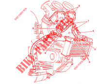 CALENTADOR CARBURADOR (DM 009757) para Ducati 750 SS 1993