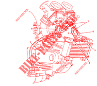 CALENTADOR CARBURADOR (DM 024037) para Ducati 900 SS 1994