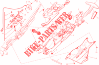 SUBCHASIS para Ducati Diavel 1200 Titanium 2015