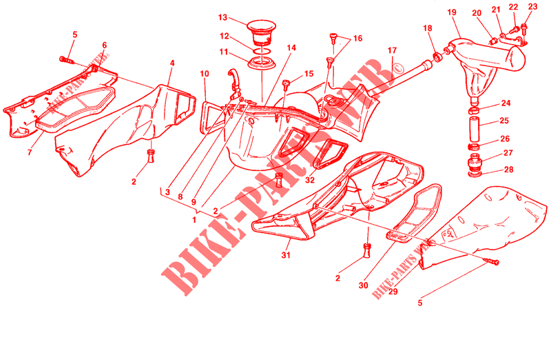 ADMISION para Ducati 748 SPS 1998
