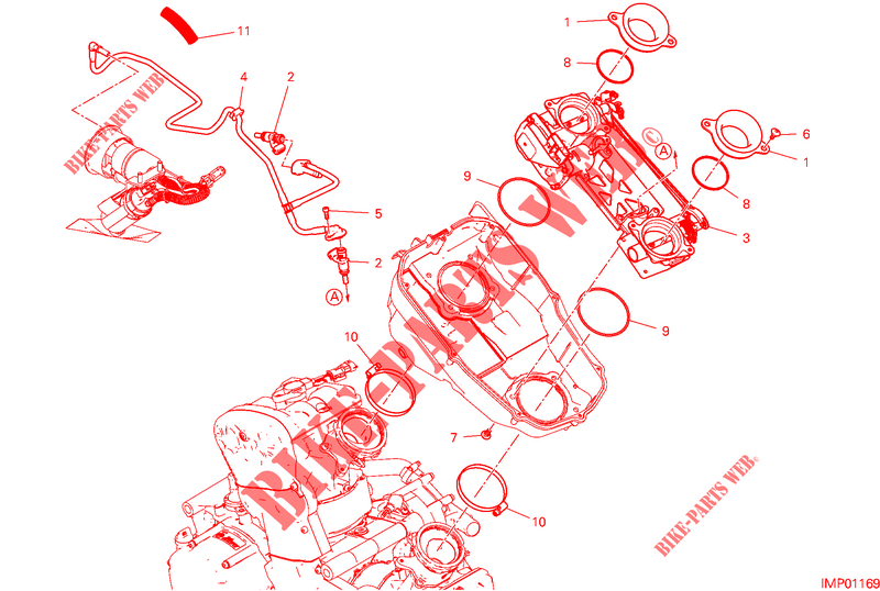 MARIPOSA para Ducati Hypermotard 950 2019
