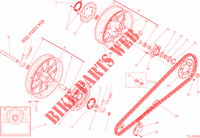 RUEDAS DELANTERAS Y TRASERAS para Ducati Scrambler Full Throttle 800 2015