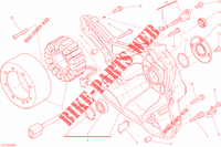 CUBIERTA / GENERADOR para Ducati Scrambler 400 Sixty2 2020