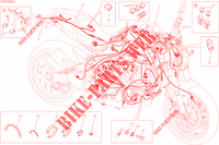 INSTALACION ELECTRICA para Ducati Monster 821 Stripes 2016