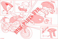 KIT ART para Ducati Monster 696 Anniversary 2013