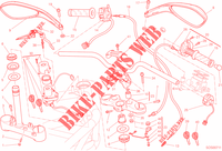 MANILLAR para Ducati Monster 659 ABS Learner Legal (LAMs) 2014