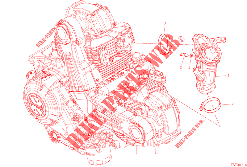 COLECTOR ADMISION para Ducati Scrambler 800 Next-Gen Icon 2023